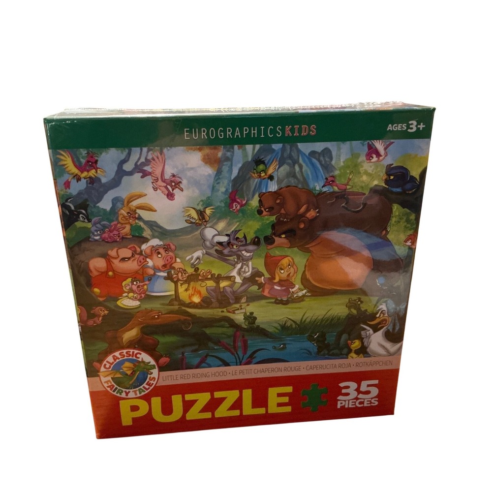 Eurographics Kids Classic Fairy Tales Little Red‎ Riding Hood 35 Piece Puzzle